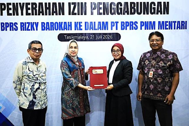 OJK Setuju Dua BPRS di Tasikmalaya Merger Perkuat Industri BPRS